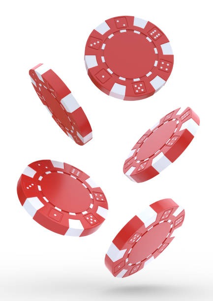 Live casino dealer and gaming table setup